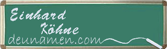 Einhard Köhne Visitenkarte